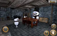 Scary Snowman Scream Town: Kinh dị sống sót băng Screen Shot 3