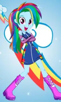 Dress Up Rainbow Dash Screen Shot 1