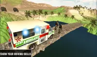 Army Ambulance Driving Rescue Operation Screen Shot 11