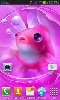 Cute Fish Live Wallpaper Screen Shot 1