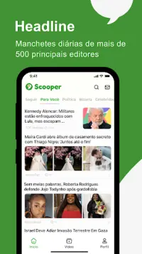 Scooper News: News Around You Screen Shot 2
