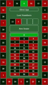 tRoulette: Roulette calculator Screen Shot 1