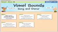 Vowel Sounds Song and Game™ (Lite) Screen Shot 4