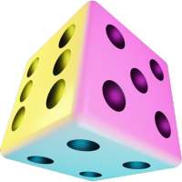 Dice Roller 3D - Toss & Throw Realistic Die Red