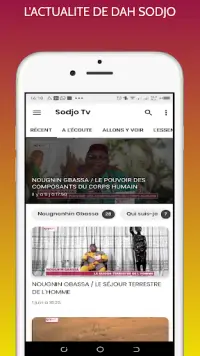 Sodjo TV : Dah Sodjo en direct Screen Shot 2