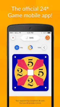 24 Game – Math Card Game Screen Shot 0