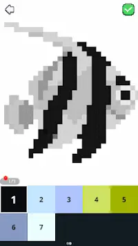 Coloring Pixel Art 3D : Coloring Book Screen Shot 0