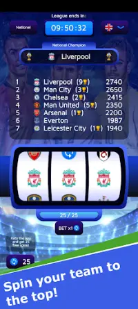 World Fan League - Football Champions! Screen Shot 2