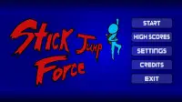 Stick Jump Force - لعبة قتال لا تصدق. Screen Shot 2