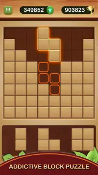 Wood Block Puzzle Games 2021 - Wooden Block Puzzle Screen Shot 4