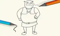 How To Draw Shrek Screen Shot 0