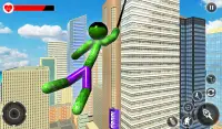 Amazing Green Rope Hero - Grand Vice Town Screen Shot 7