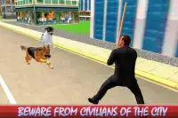 attaque chien rue sauvage: combats chiens enragés Screen Shot 2