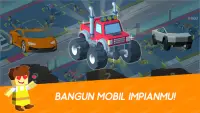 Manajer Montir Nganggur – Game Taipan Pabrik Mobil Screen Shot 1