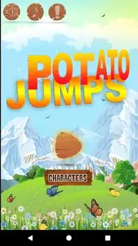Mr. Potato Jumps games - Insanely addictive Screen Shot 0