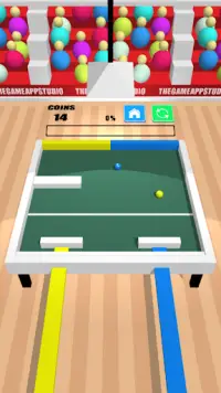 Table Polo - Tap and Hit all colour balls game Screen Shot 2