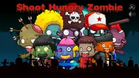 Shoot hungry zombie : shooter games Screen Shot 0