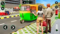 自動人力車運転ゲーム、3D人力車ゲーム Screen Shot 3