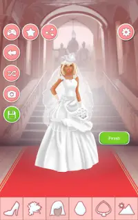 Jogos de vestir noivas Screen Shot 7