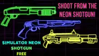 Simulator Neon Shotgun Free Screen Shot 0