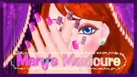 Mary’s Manicure - ألعاب مسمار Screen Shot 8