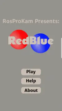 Red Blue, a logic puzzle. Screen Shot 0
