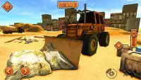 Nowoczesne miasto Budowy Truck 3D Gra Sim Screen Shot 11
