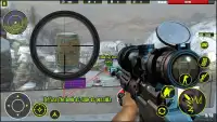 Snow Sniper Shooting 2017 Screen Shot 1