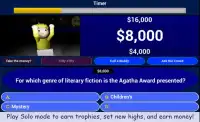 Multiplayer Millionaire - Play Millionaire Online Screen Shot 4