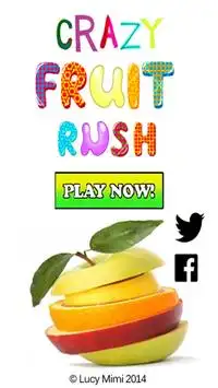 Crazy Fruit Rush Screen Shot 1