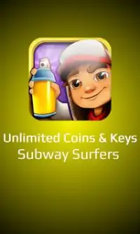 Subway Unlimited Keys&Tricks Screen Shot 0