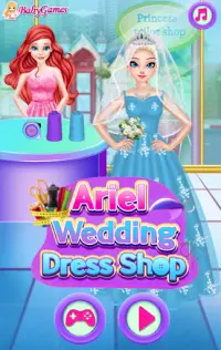 PRINCESS Wedding SHOP - Dress up games for girls Screen Shot 0