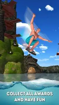 Cliff Diver: Water Jumping Screen Shot 3