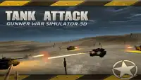 Tank Attack:Strzelec Wojna Sim Screen Shot 10