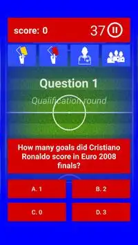 Euro 2016 Quiz Screen Shot 1