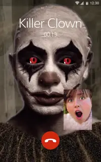 Video Call from Killer Clown - Simulated Calls Screen Shot 7