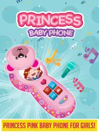 Princess Baby Phone - Kids & Toddlers Play Phone Screen Shot 0