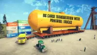 Oversized Cargo Transporter Truck Simulator 2018 Screen Shot 11