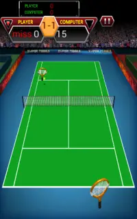 لعبة التنس Screen Shot 2