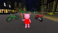 Scary Piggy Horror Game 3D Screen Shot 0