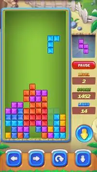 Block Puzzle Classic: Brick Retro Tetri Adventure Screen Shot 2