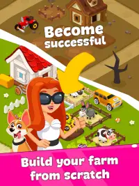 Juego de granjeros: IDLE. Construye tu imperio Screen Shot 4