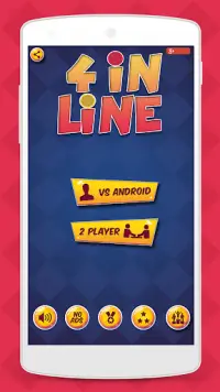 Four in Line - free game Screen Shot 0