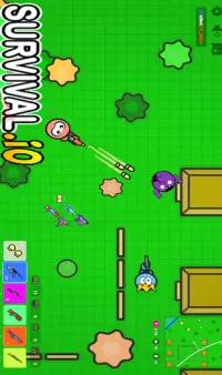 Battle Zombie Royale - Battle.io 2D Screen Shot 0