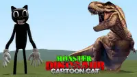 The Cartoon Cat VS Dino 3D Games Screen Shot 4