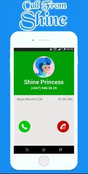 Call From Shine Princess - Girls Games Screen Shot 0