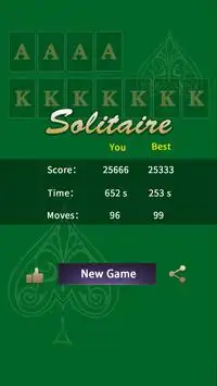 Solitaire-Klondike Classic Screen Shot 0