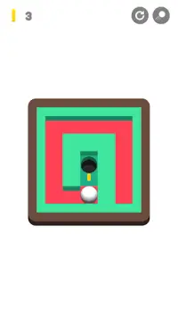 Maze Pool : Paint color ball roller Screen Shot 1