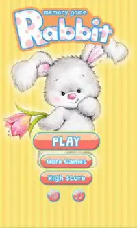 Rabbit Memory Game Screen Shot 12
