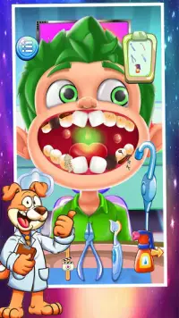 Peu Dentaire Médecin Se soucier : Dentiste Jeux Screen Shot 3